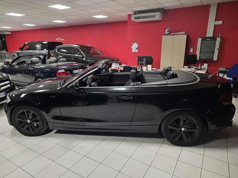 Usata BMW 120 Cabriolet 170 CV (125 kW) 2008 Nero Cabrio