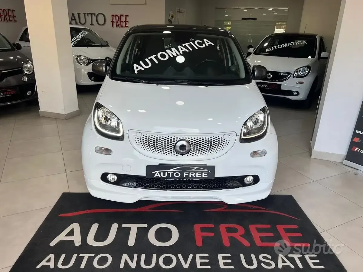 Usata Smart ForFour Brabus 90 CV (66 kW) 2018 Bianco Utilitaria