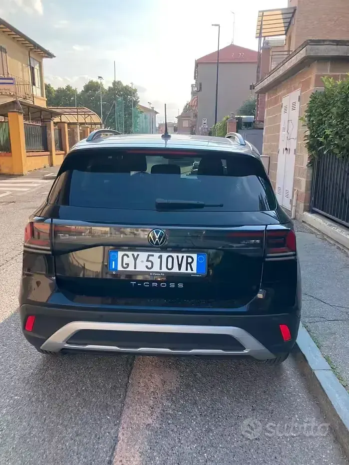 Usata VW T-Cross 95 CV (69 kW) 2025 Nero SUV