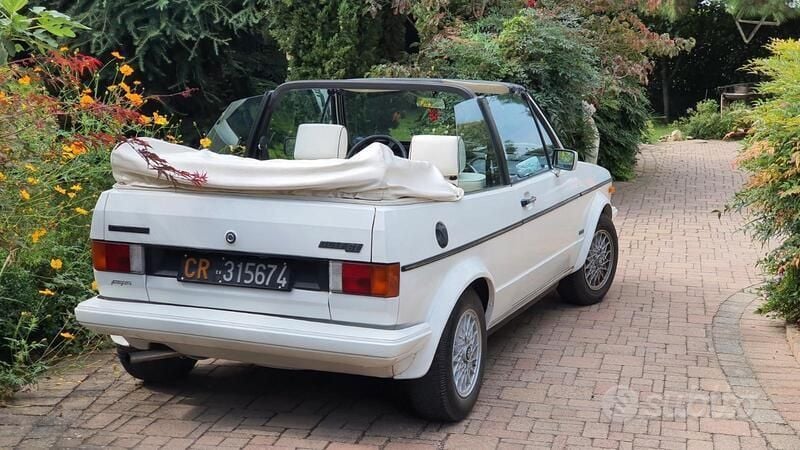 Usata VW Golf Cabriolet 69 CV (50 kW) 1983 Bianco Cabrio