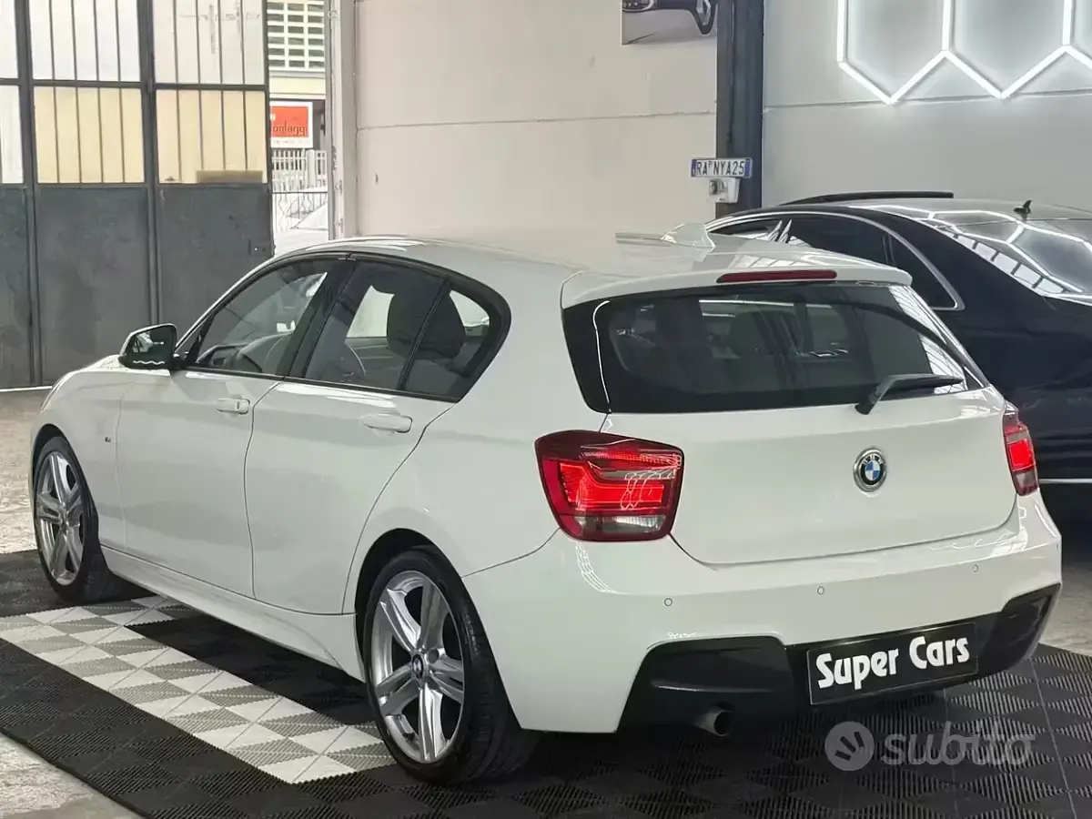 Usata BMW 116 M Sport 116 CV (85 kW) 2015 Bianco Utilitaria