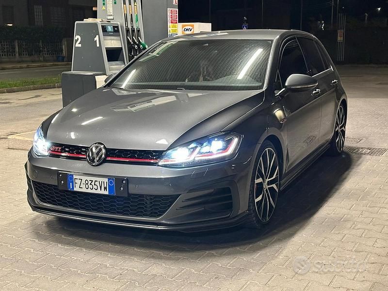 Usata VW Golf VII GTI 245 CV (180 kW) 2019 Grigio Berlina