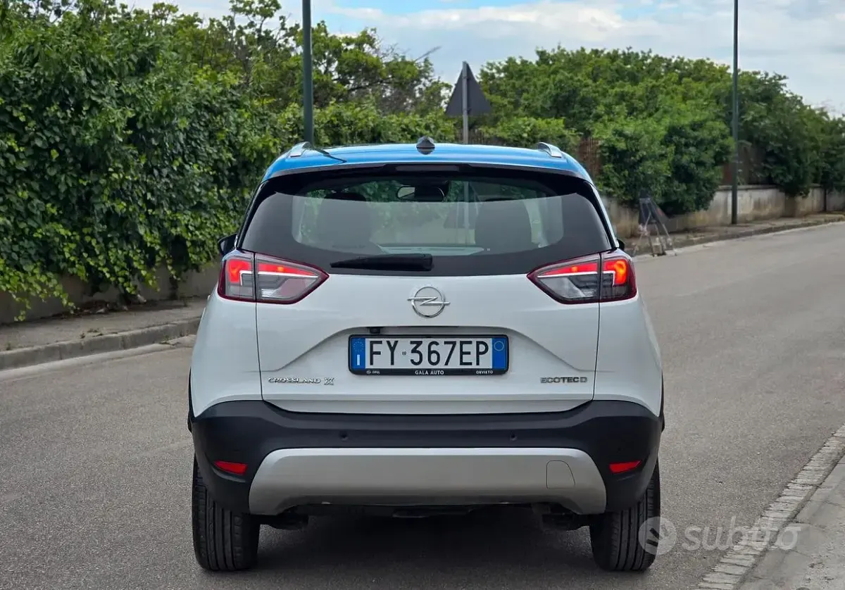 Usata Opel Crossland X 102 CV (75 kW) 2020 Bianco SUV