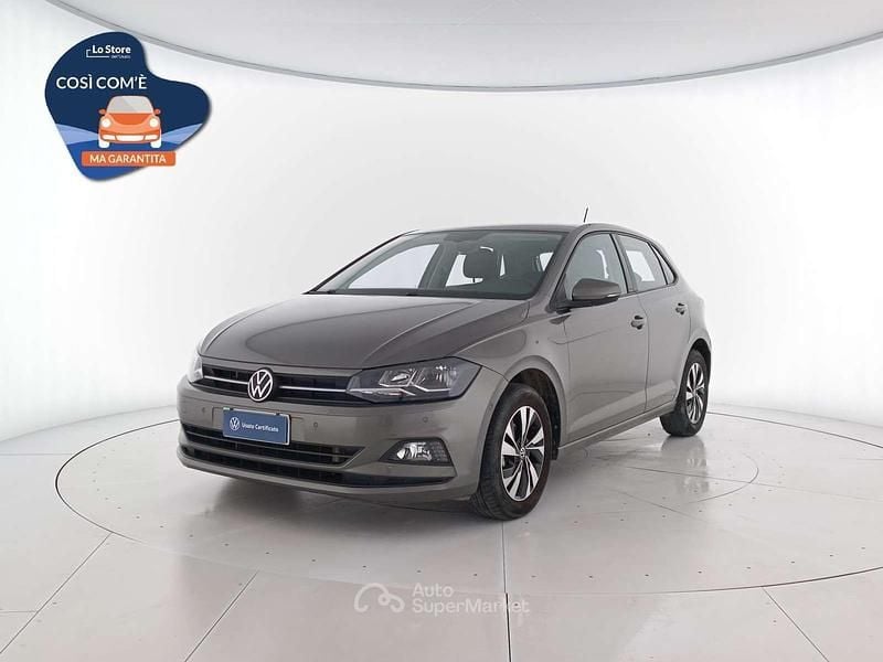 Usata VW Polo Comfortline 95 CV (69 kW) 2021 Limestone grey metallizzato Utilitaria