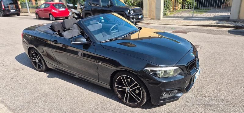 Nero Usata 2019 BMW 218 M Sport Cabrio | 17.500 € (Super prezzo) - Immagine 1/4