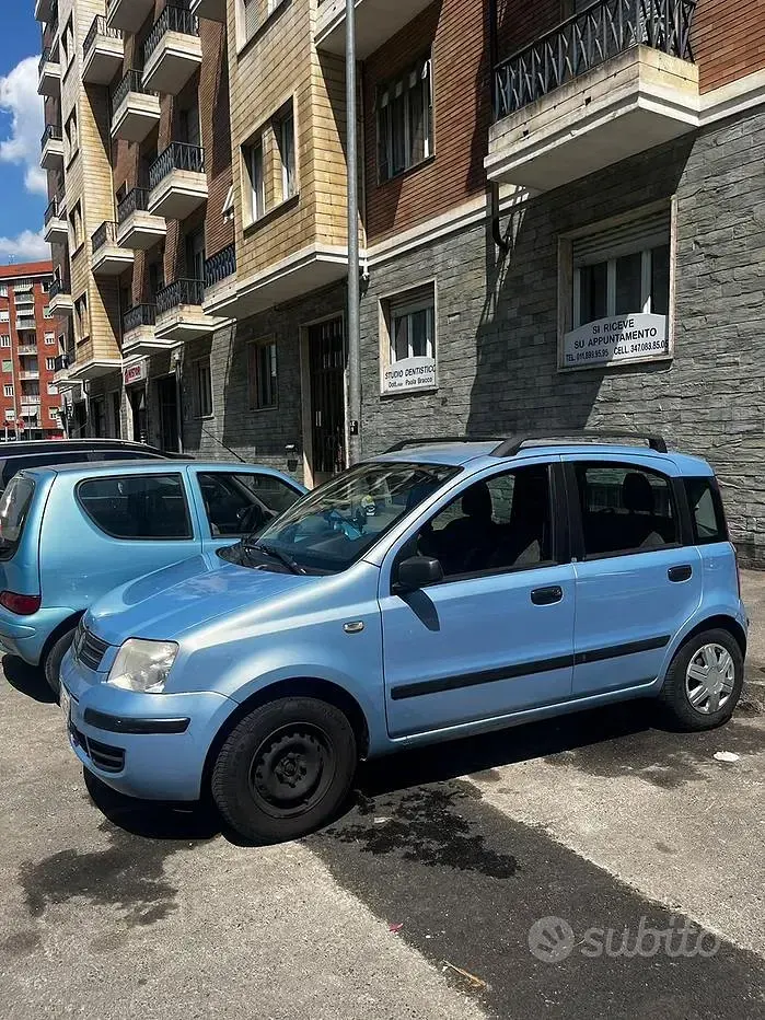 Usata Fiat Panda 2007 Bluazzurro Utilitaria