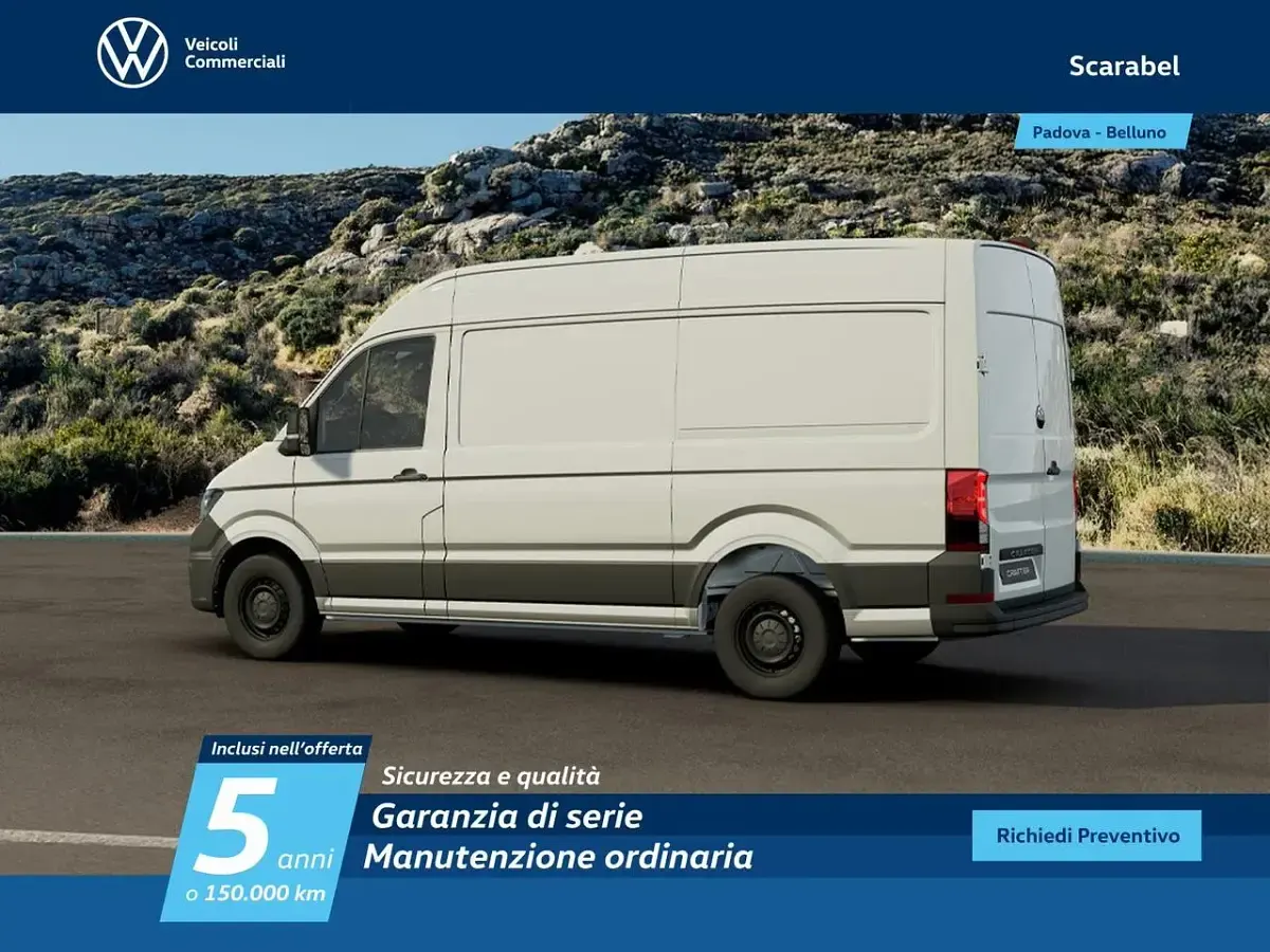Nuova VW Crafter Business 140 CV (102 kW) 2026 Bianco Furgone