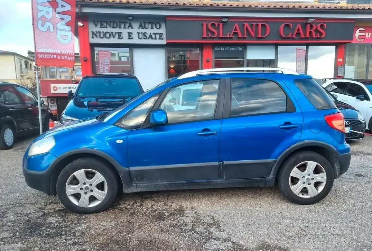 Occasion Fiat Sedici Dynamic 120 ch (88 kW) 2009 Bleue SUV