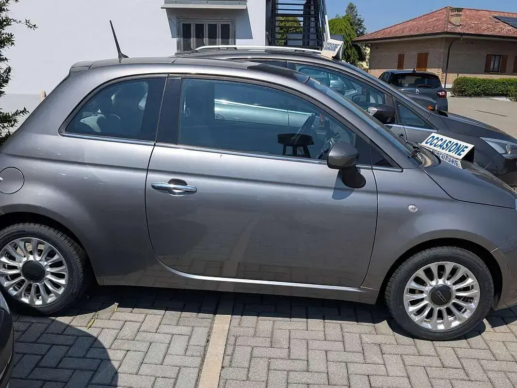 Usata Fiat 500 Lounge 69 CV (50 kW) 2012 Grigio Utilitaria
