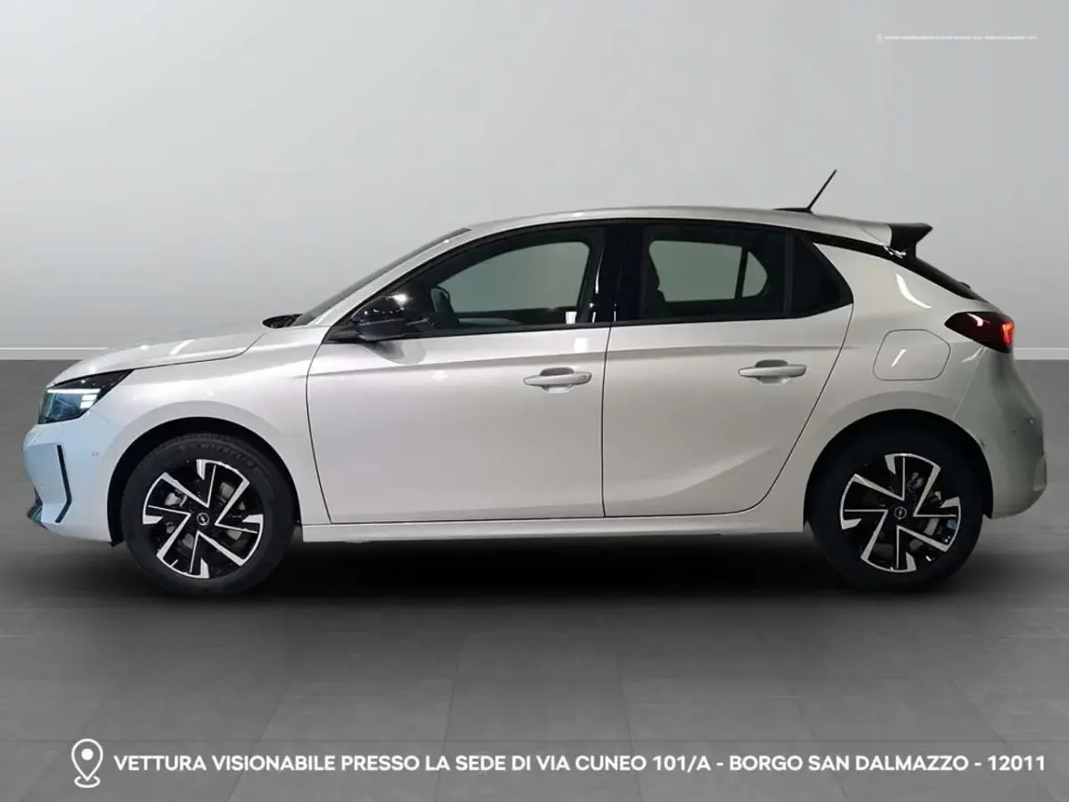Nuova Opel Corsa S 101 CV (74 kW) 2025 Kristall silver Utilitaria