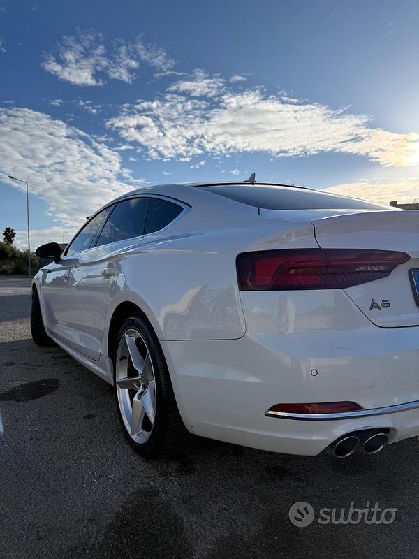 Usata Audi A5 Sportback 190 CV (139 kW) 2020 Bianco Utilitaria