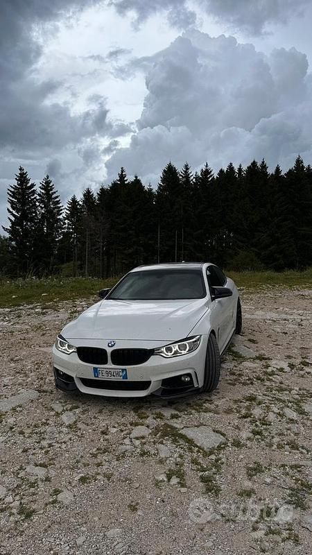 Usata BMW 420 Efficient Dynamics 190 CV (139 kW) 2016 Bianco Coupé