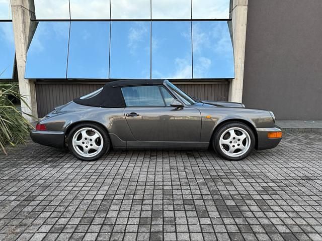 Usata Porsche 911 Carrera Cabriolet 250 CV (183 kW) 1991 Grigio ardesia Cabrio