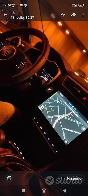 Usata MG ZS 111 CV (81 kW) 2022 Nero Berlina