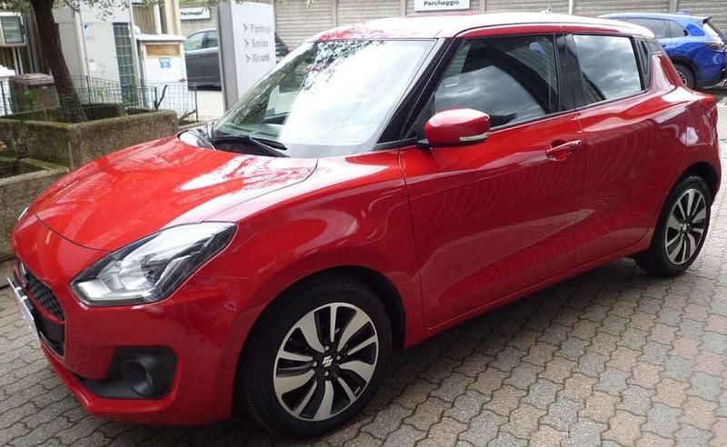 Usata Suzuki Swift 111 CV (81 kW) 2018 Rosso Utilitaria