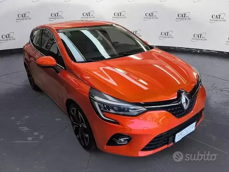 Usata Renault Clio IV Intens 101 CV (74 kW) 2019 Arancione Berlina