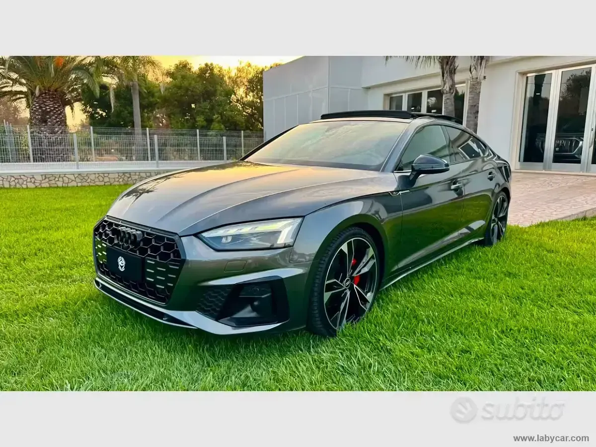 Usata Audi A5 S-Line 204 CV (150 kW) 2021 Grigio Coupé