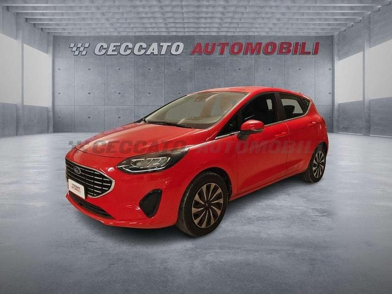 Usata Ford Fiesta 75 CV (55 kW) 2022 Rosso Utilitaria