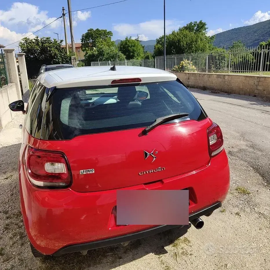 Usata Citroën DS3 95 CV (69 kW) 2010 Rosso Utilitaria