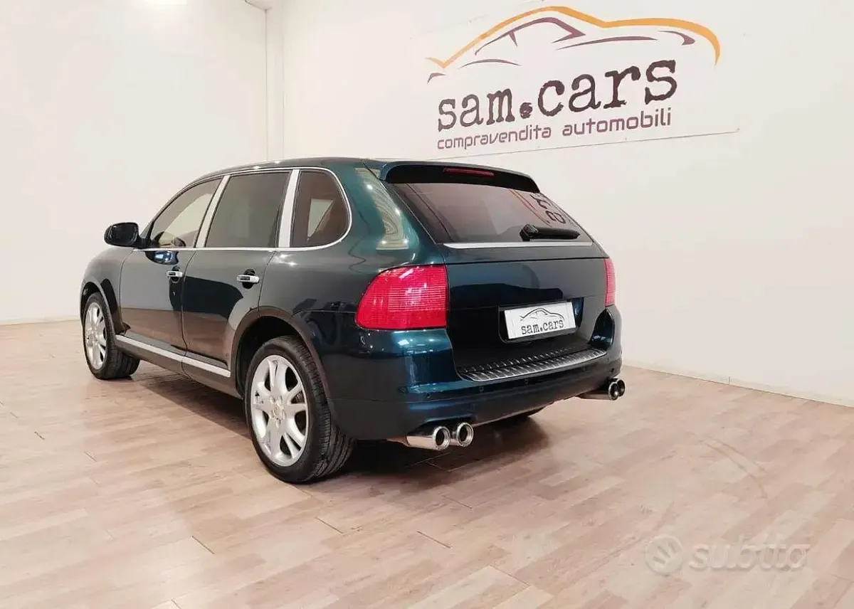 Usata Porsche Cayenne Turbo 450 CV (330 kW) 2003 Verde SUV
