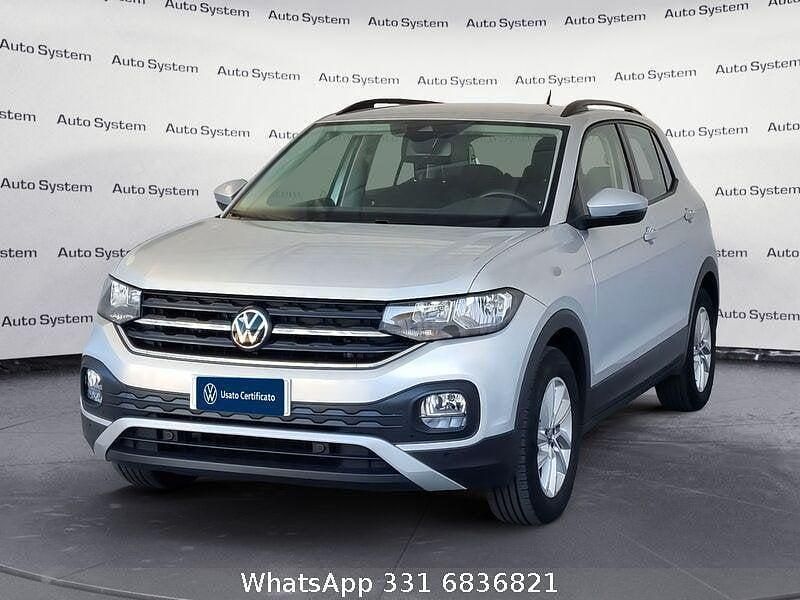 Reflex silver Usata 2021 VW T-Cross Style SUV | 18.900 € (Buon prezzo) - Immagine 1/4