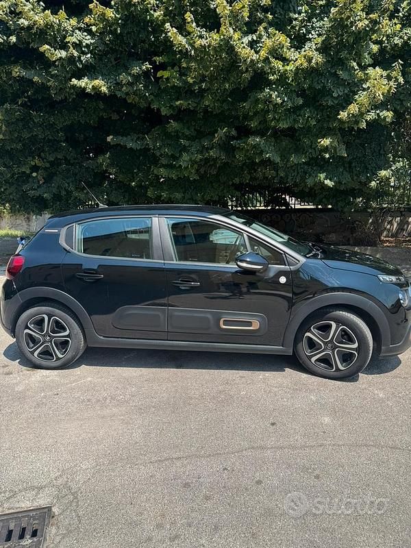 Usata Citroën C3 PureTech 83 CV (61 kW) 2023 Nero Utilitaria