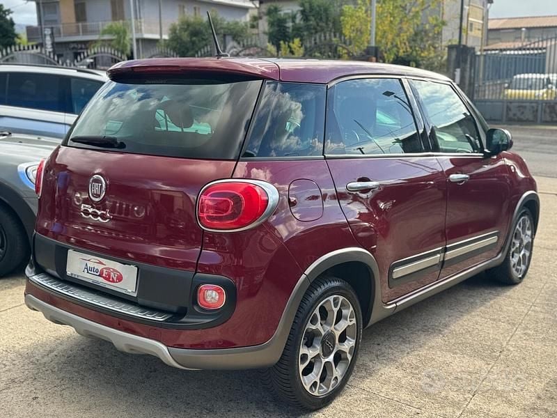 Usata Fiat 500L Trekking 120 CV (88 kW) 2016 Rosso Monovolume