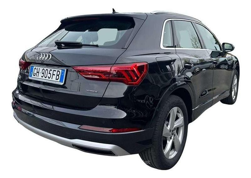Usata Audi Q3 Advanced 150 CV (110 kW) 2021 Nero SUV