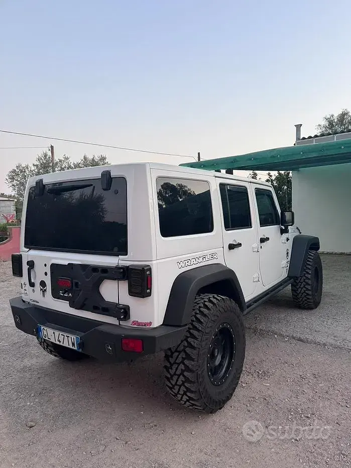Usata Jeep Wrangler 207 CV (152 kW) 2004 Bianco SUV
