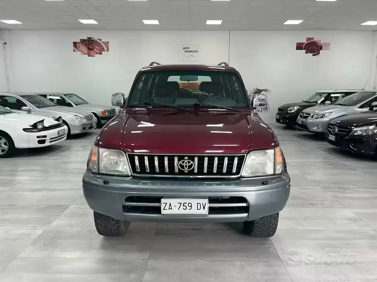 Usata Toyota Land Cruiser 125 CV (91 kW) 1996 Rosso SUV