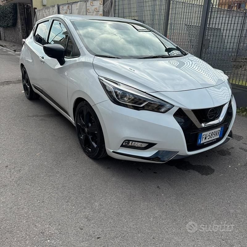Usata Nissan Micra 117 CV (86 kW) 2019 Bianco Utilitaria