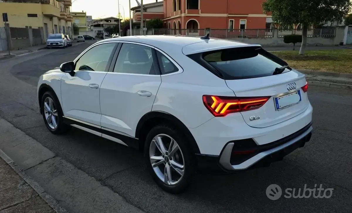 Usata Audi Q3 S-Line 150 CV (110 kW) 2021 Bianco SUV