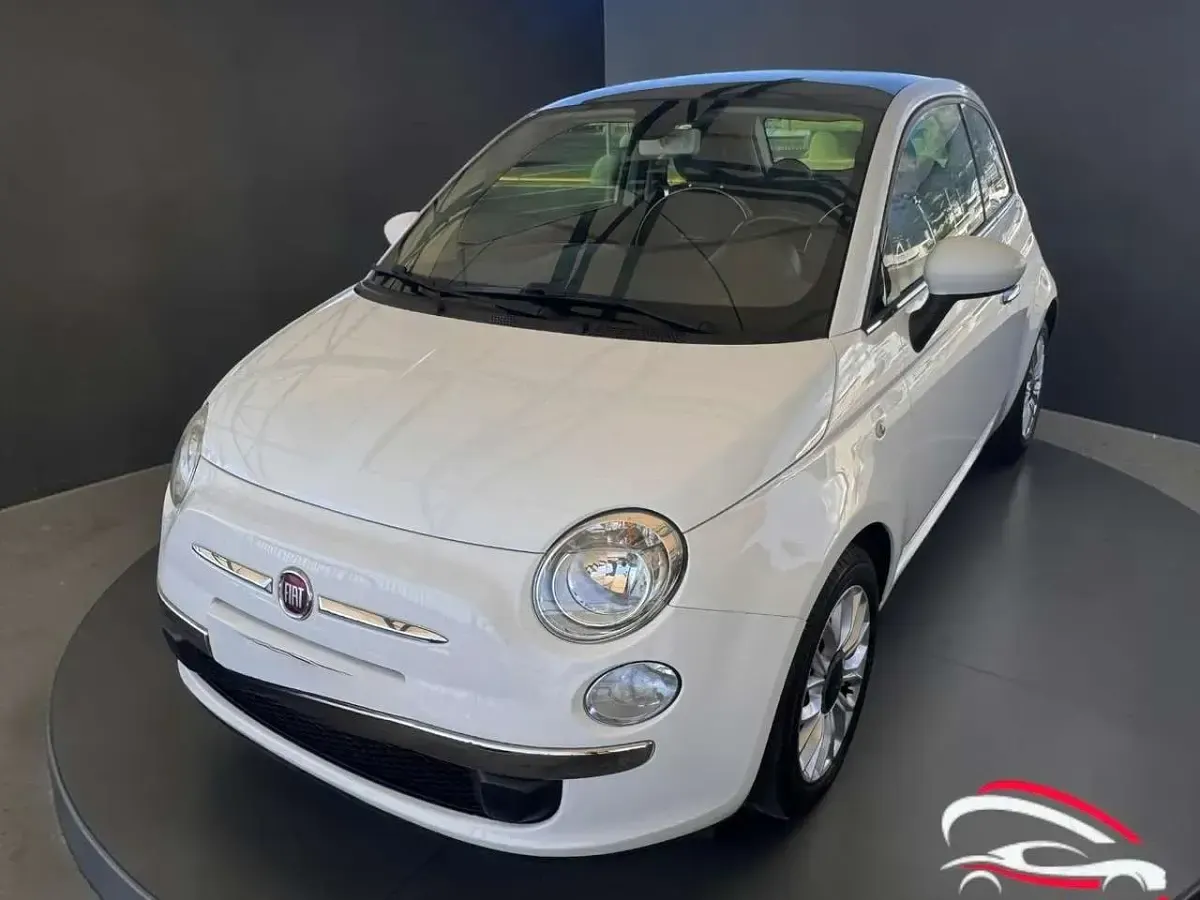Usata Fiat 500 Lounge 95 CV (69 kW) 2015 Bianco Utilitaria