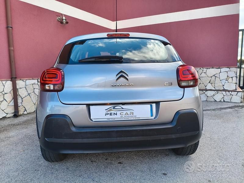 Usata Citroën C3 Feel 110 CV (80 kW) 2019 Grigio Utilitaria