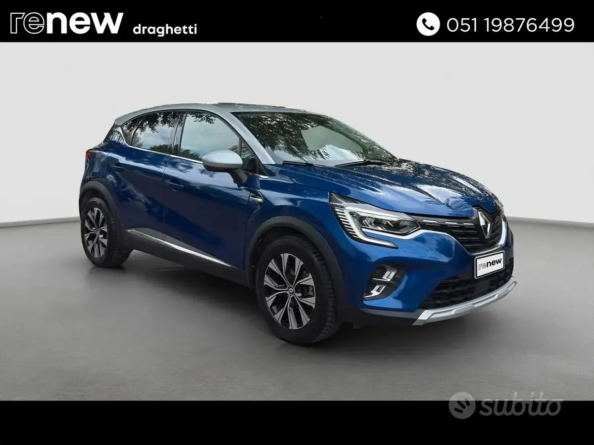 Usata Renault Captur Techno 101 CV (74 kW) 2023 Blu SUV