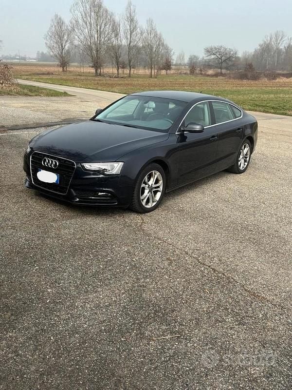 Usata Audi A5 Sportback Business 177 CV (130 kW) 2013 Blu Utilitaria