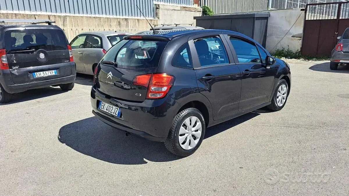 Usata Citroën C3 Seduction 60 CV (44 kW) 2011 Nero Berlina