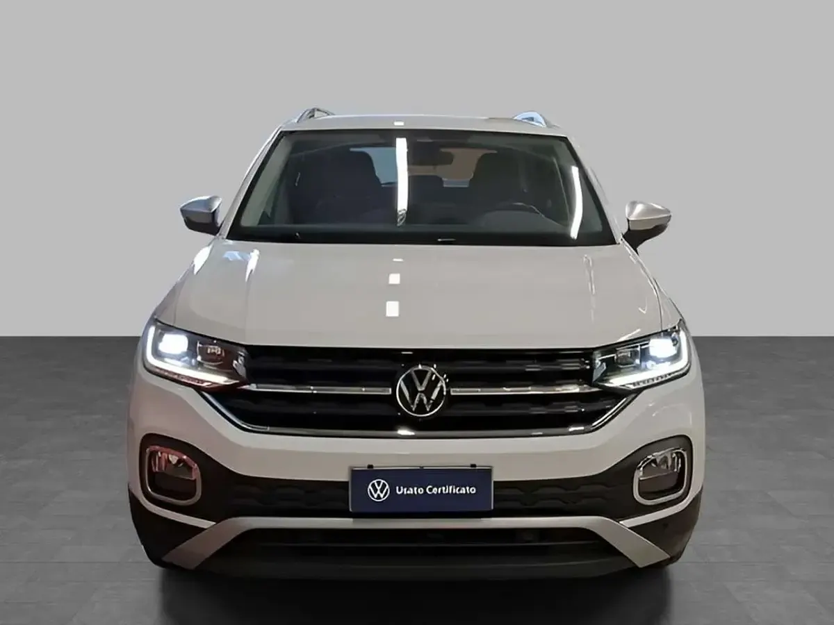 Usata VW T-Cross Advance 116 CV (85 kW) 2020 Pure white SUV