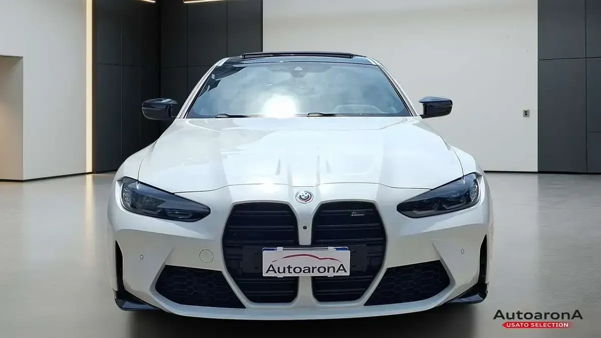 Usata BMW M4 Competition Edition 510 CV (375 kW) 2022 Bianco ghiacciaio metallizzato Coupé