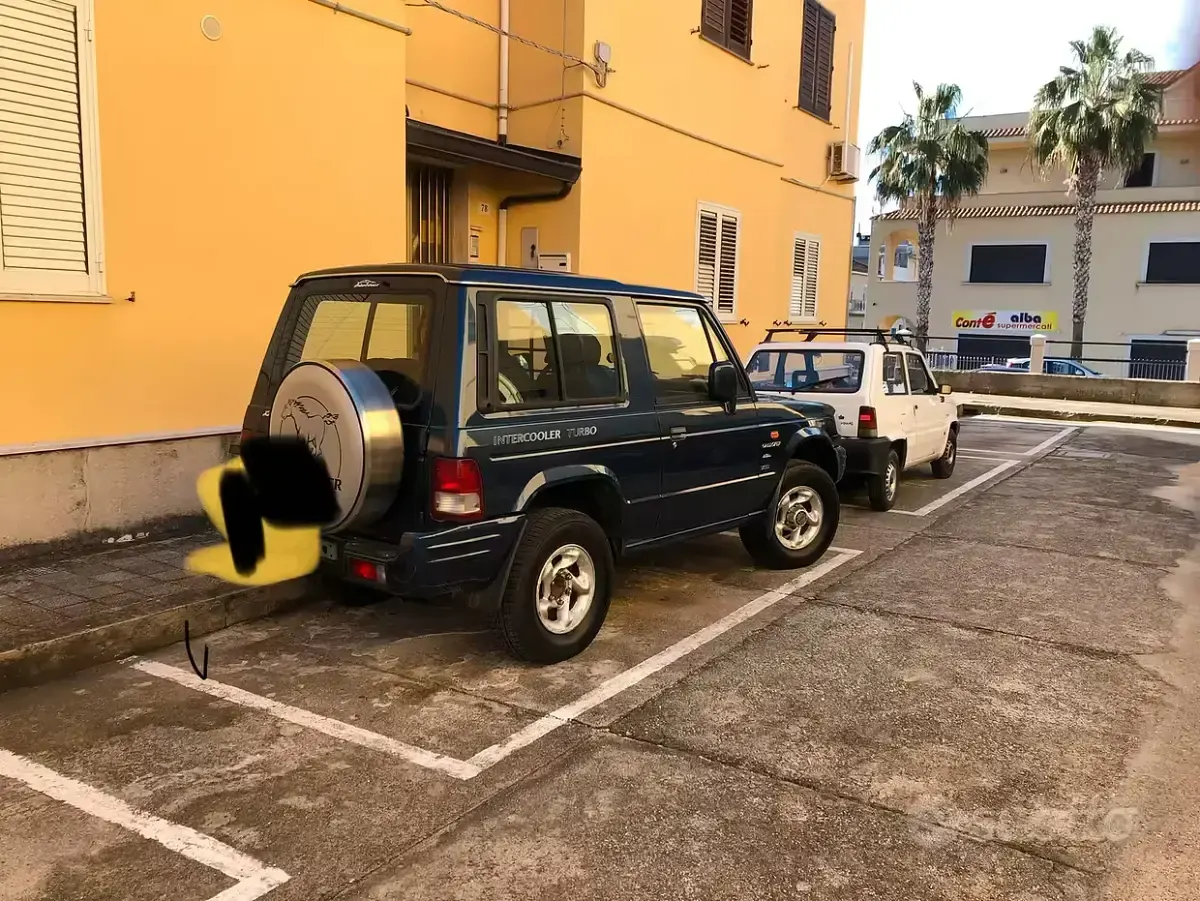 Usata Hyundai Galloper 100 CV (73 kW) 1998 Blu SUV