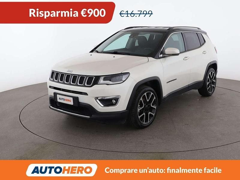 Usata Jeep Compass Limited 140 CV (102 kW) 2019 Bianco SUV