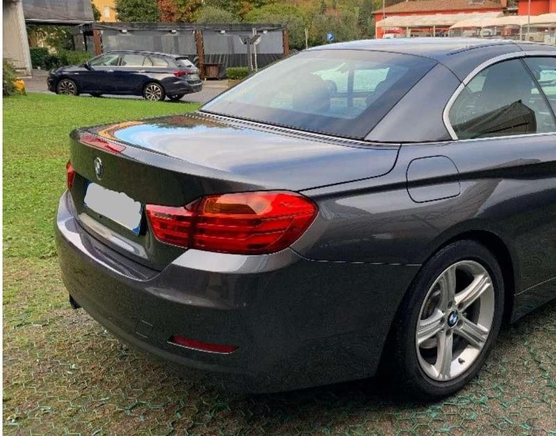 Usata BMW 430 Cabriolet Advantage 252 CV (185 kW) 2016 Grigio Cabrio