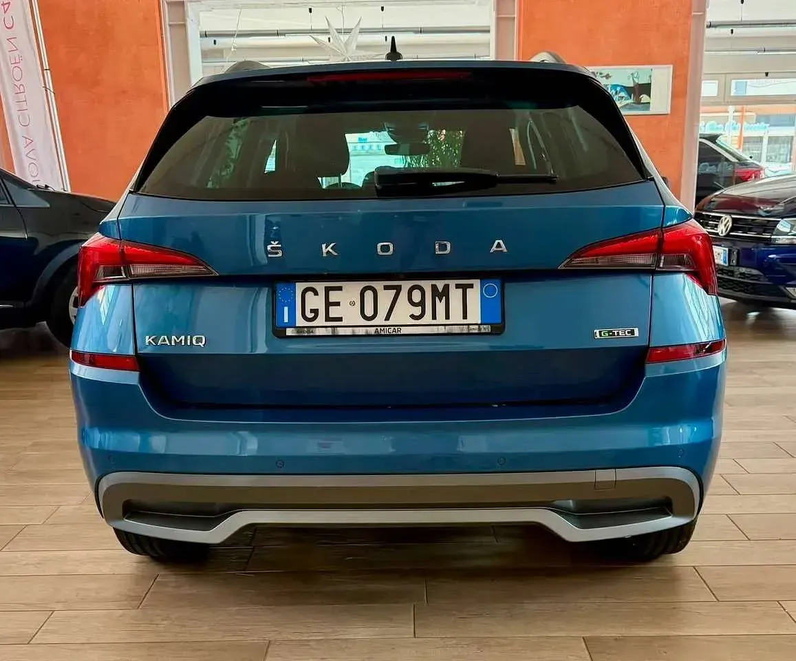 Usata Skoda Kamiq Monte Carlo 90 CV (66 kW) 2021 Blu/azzurro SUV