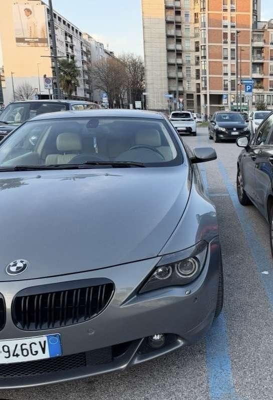 Begagnad BMW 645 Efficient Dynamics 333 HK (244 kW) 2003 Grå Sportkupé