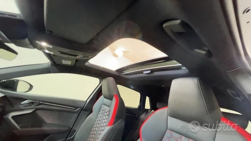 Nuova Audi RS3 Sportback 400 CV (294 kW) 2025 Grigio Utilitaria