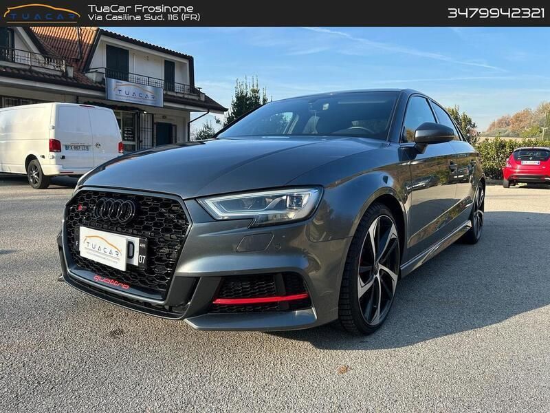 Grigio Usata 2016 Audi S3 Tre volumi | 28.900 € (Buon prezzo) - Immagine 1/4