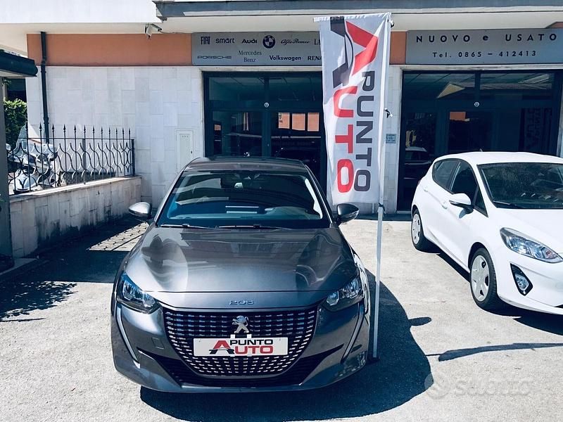 Usata Peugeot 208 Business-Line 102 CV (75 kW) 2021 Grigio Utilitaria