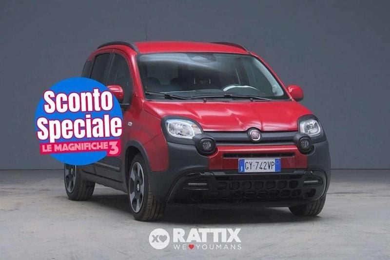 Usata Fiat Panda Cross Cross 69 CV (50 kW) 2025 Rosso passione pastello Utilitaria