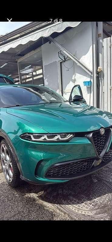 Usata Alfa Romeo Tonale Edizione Speciale 131 CV (96 kW) 2022 Verde SUV
