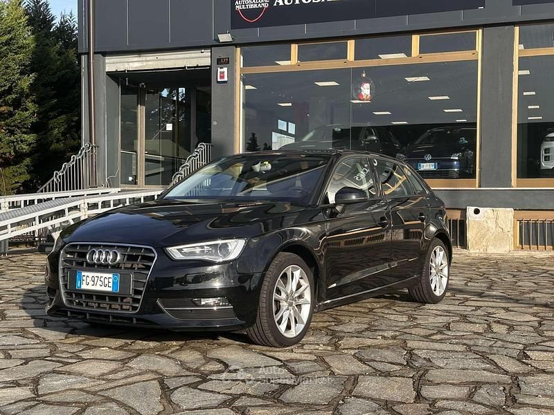 Usata Audi A3 Advanced 150 CV (110 kW) 2013 Grigio Berlina